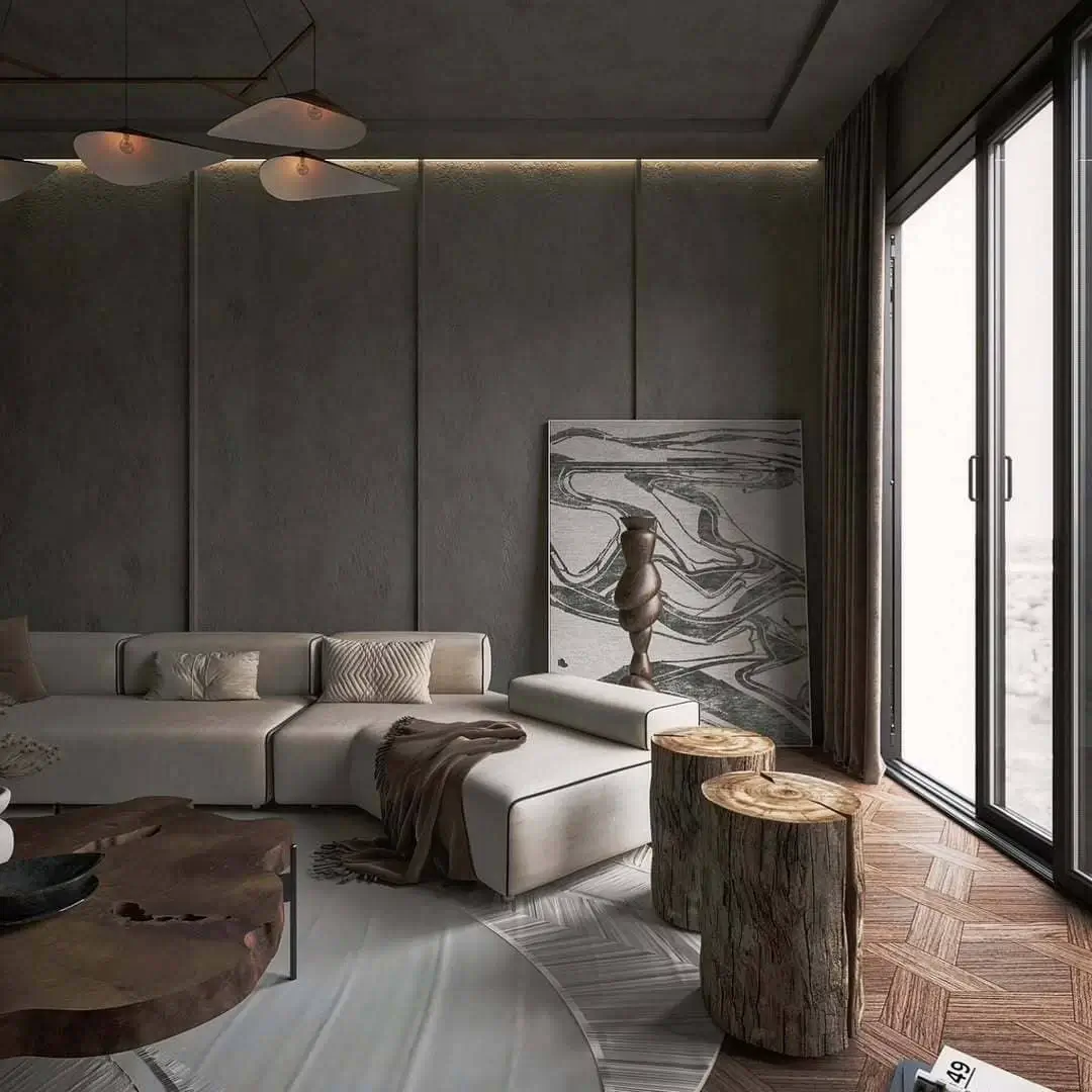 Décoration salon luxe